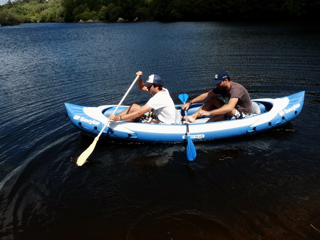 Canoagem e atividades aquáticas